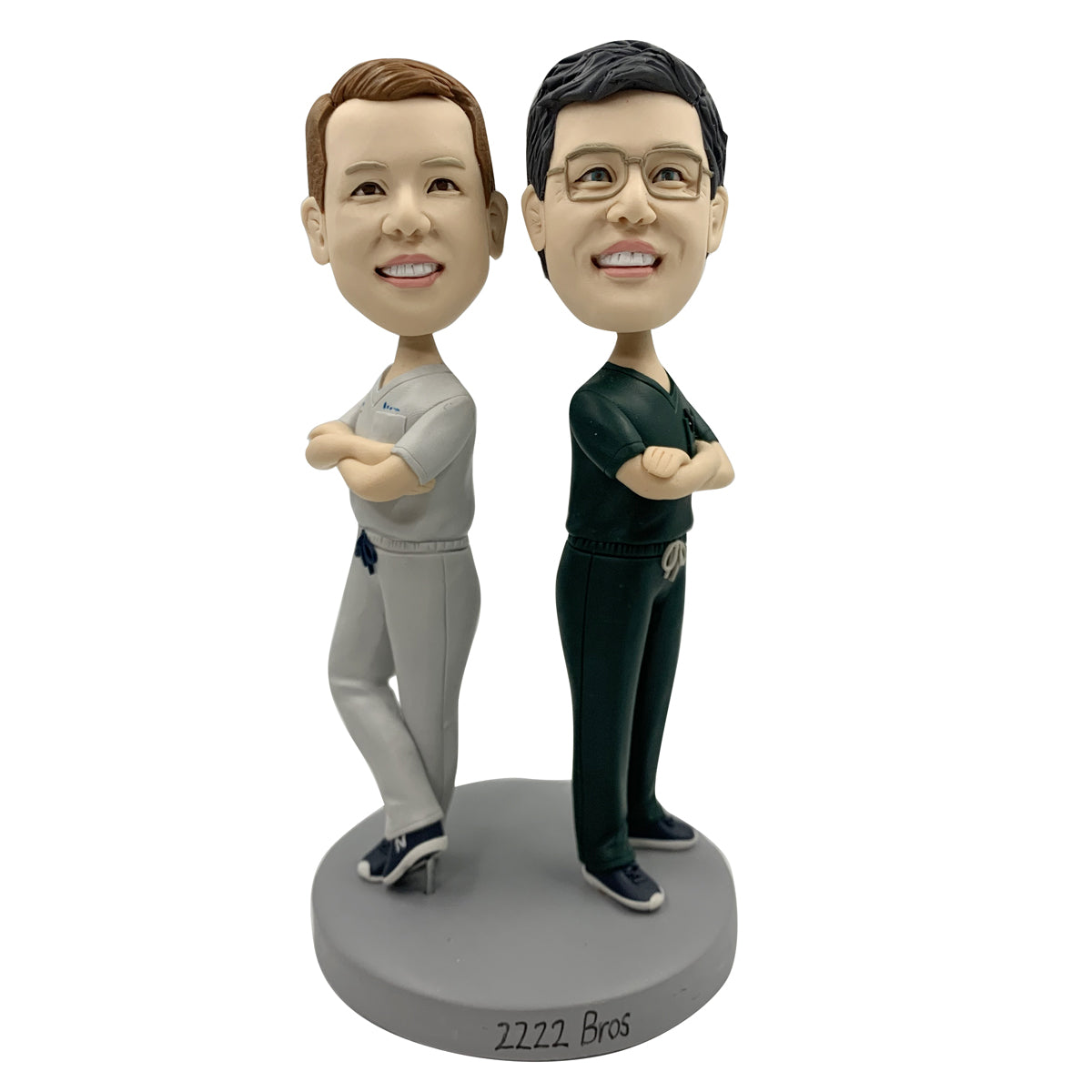 Two Male Nurse Bobblehead