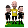 Custom Bobblehead Athletes and Coaches With Logo