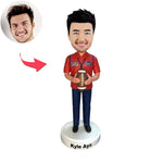 American Football Custom Bobble Head Doll