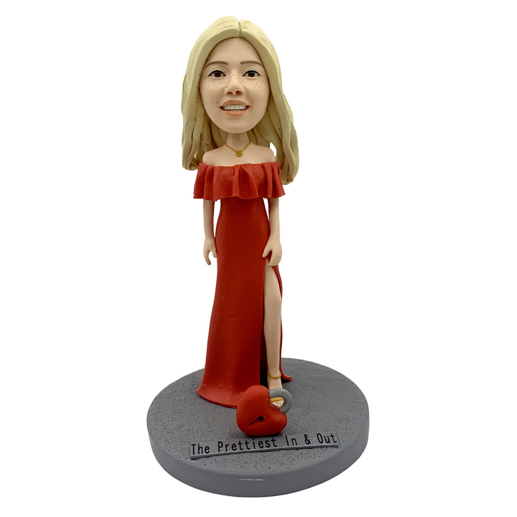 Custom Women Bobblehead Doll from Photos