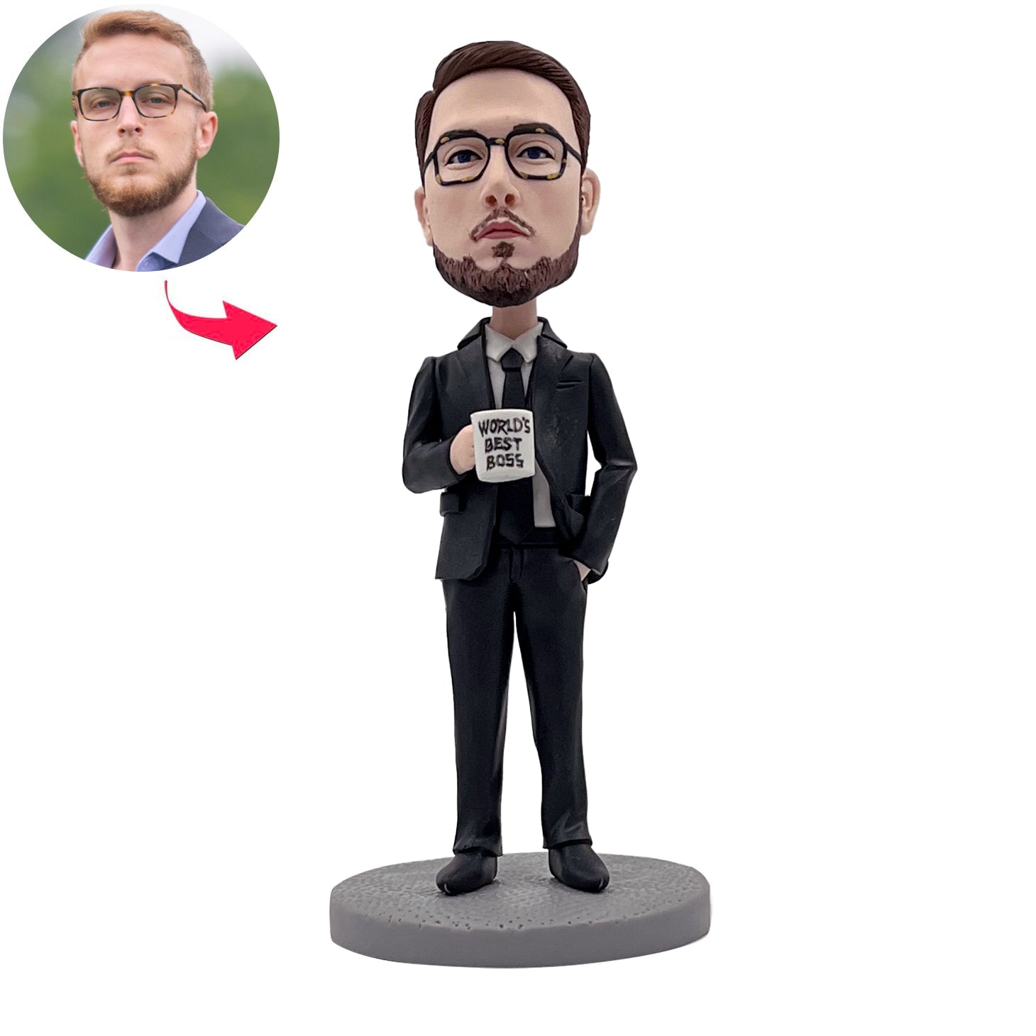 Custom Bobblehead Doll for Boss