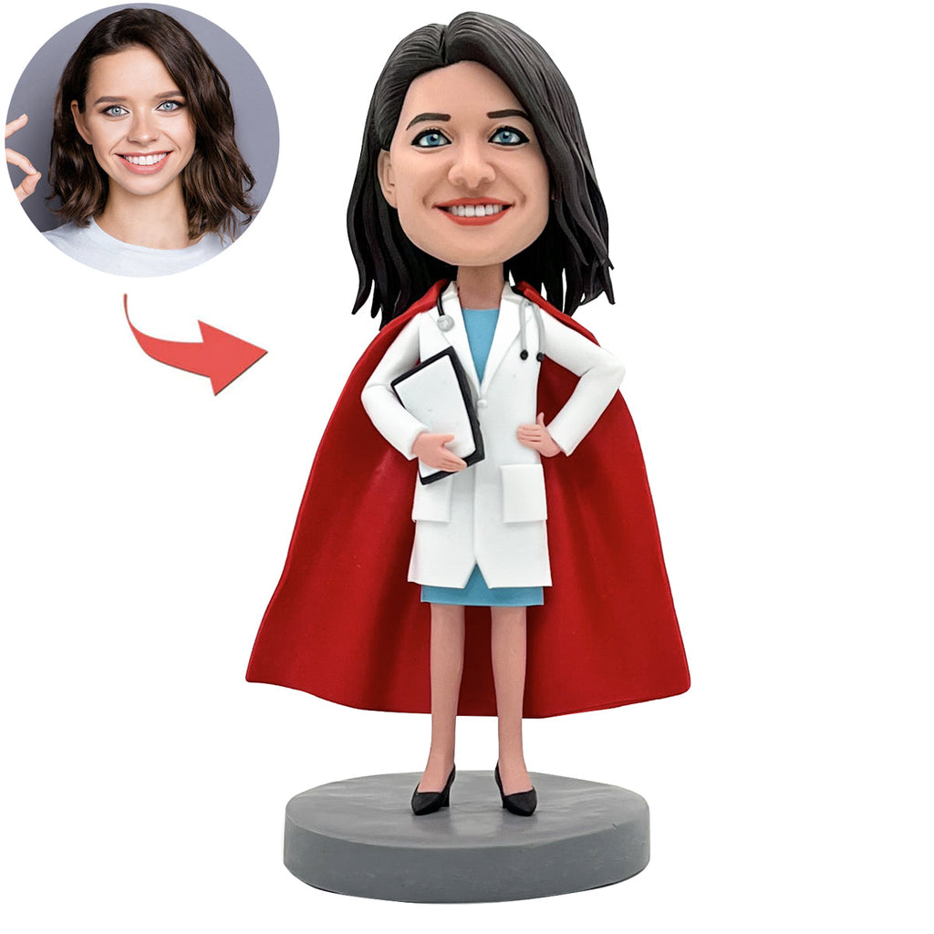 Custom Super Doctor Bobblehead Doll