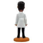 Custom Male Doctor Business Card Holder Bobblehead