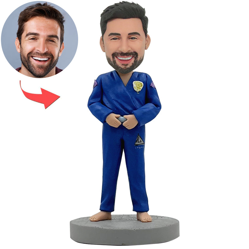 Personalized Judo Bobblehead Doll