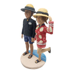 Vacation Couple Bobblehead Doll