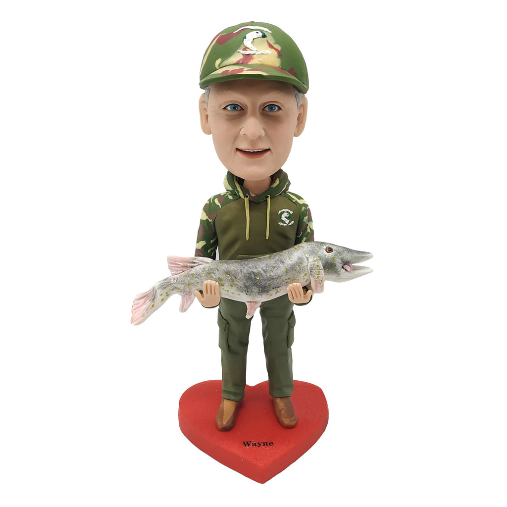 Bobblehead Gift for Fishing Dads