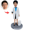 Personalized Female Dentisit Bobblehead Gift