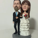 Custom Wedding Couple Bobbleheads